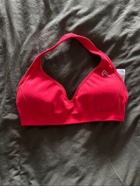 Racing Red Halter Sports Bra - Brand: OnerActive